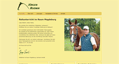 Desktop Screenshot of juergenrudnik.de